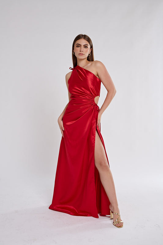 Nour Dress (Scarlett Red)